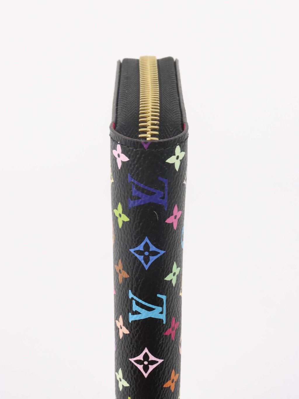 Louis Vuitton x Murakami Black Monogram Wallet.