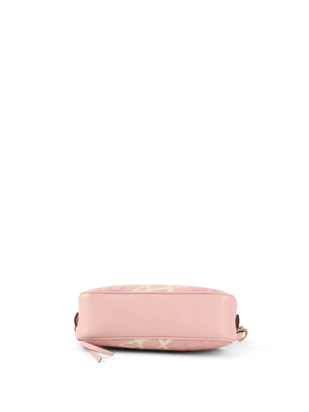 Gucci Pink Small GG Ghost Marmont Matelasse Camera Bag