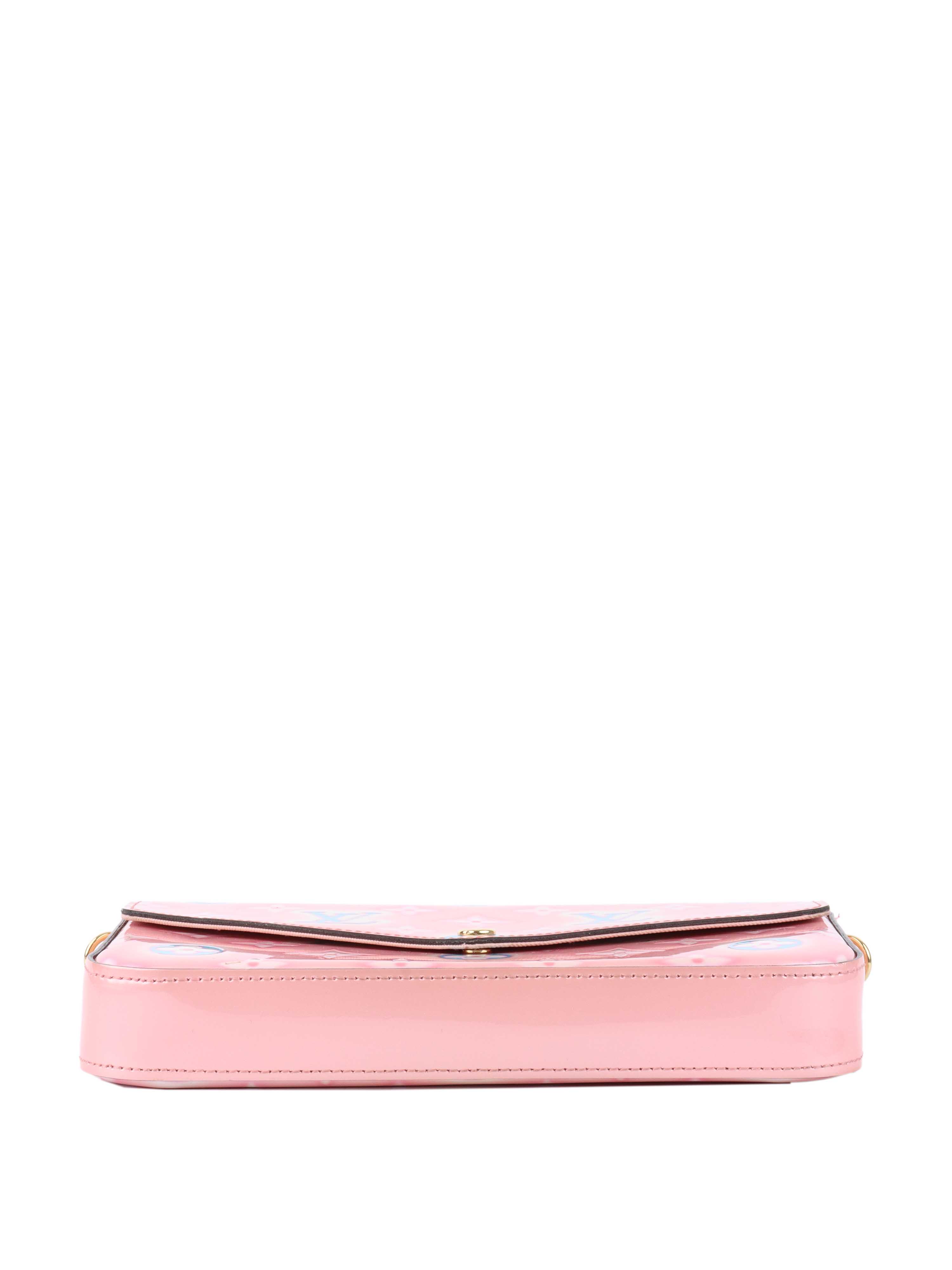 Louis Vuitton Vernis Valentine Felicie Pochette.