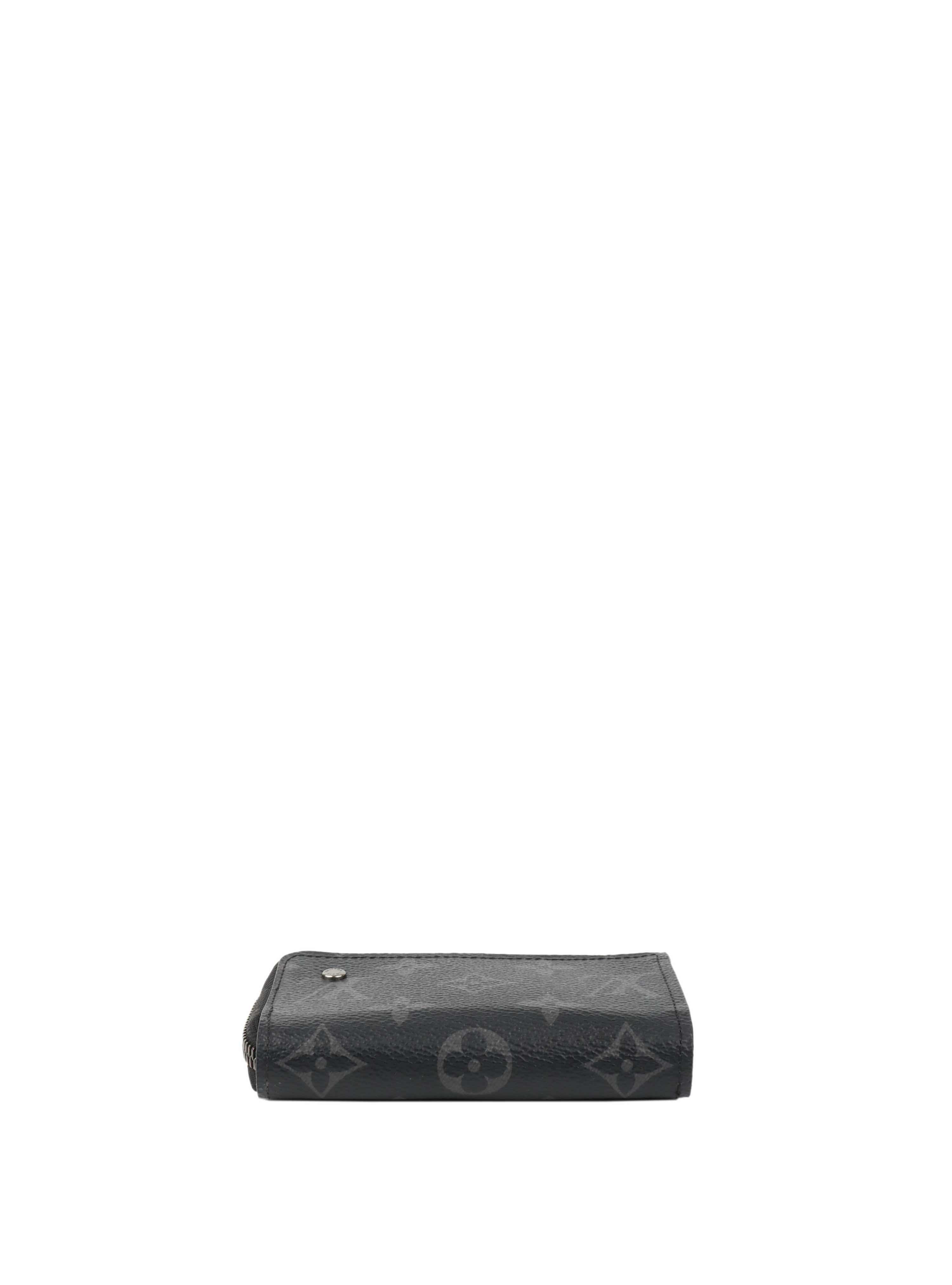 Louis Vuitton Black Monogram Eclipse Coin Case.
