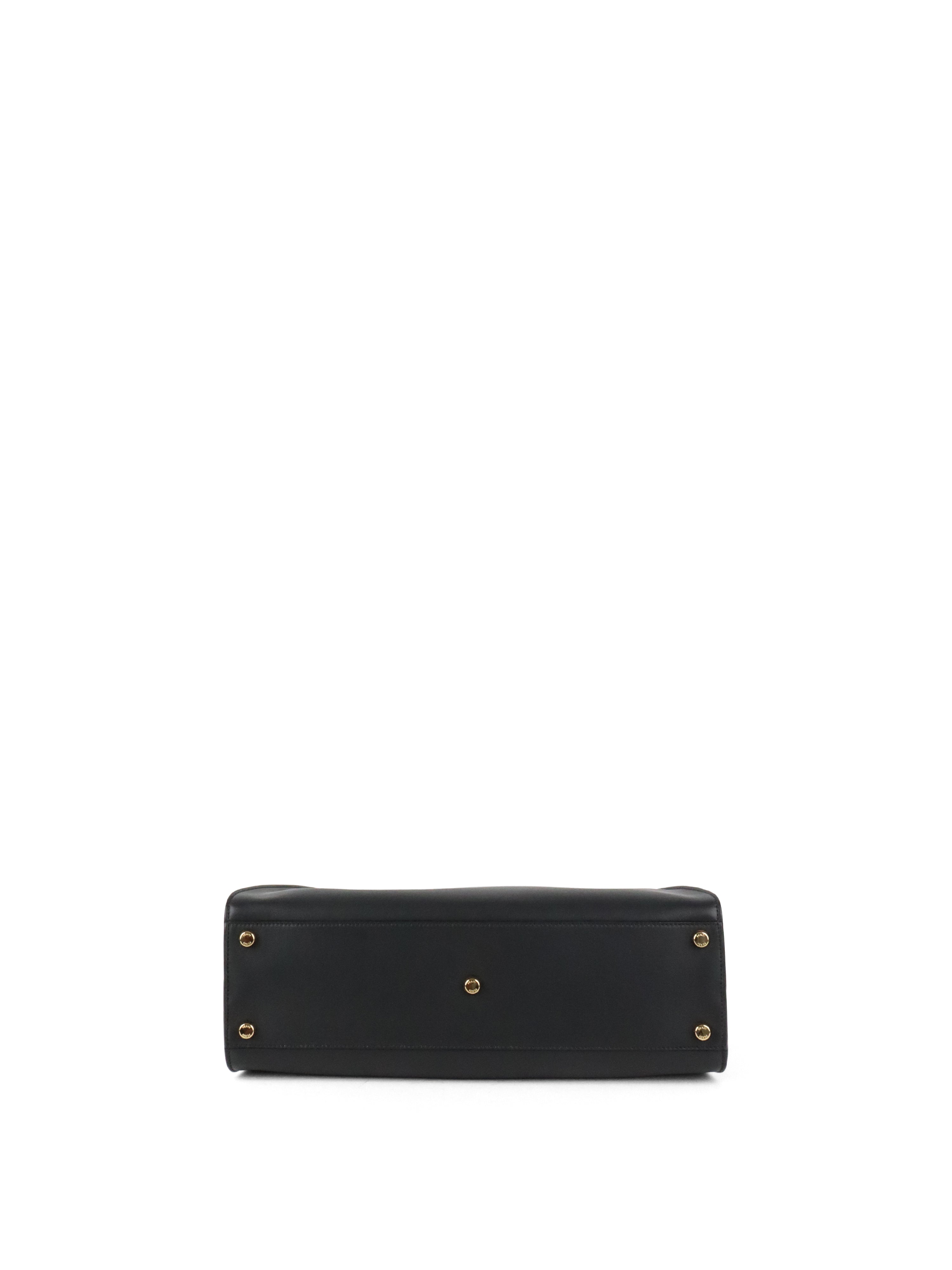 Fendi Black Peekaboo Bag GHW