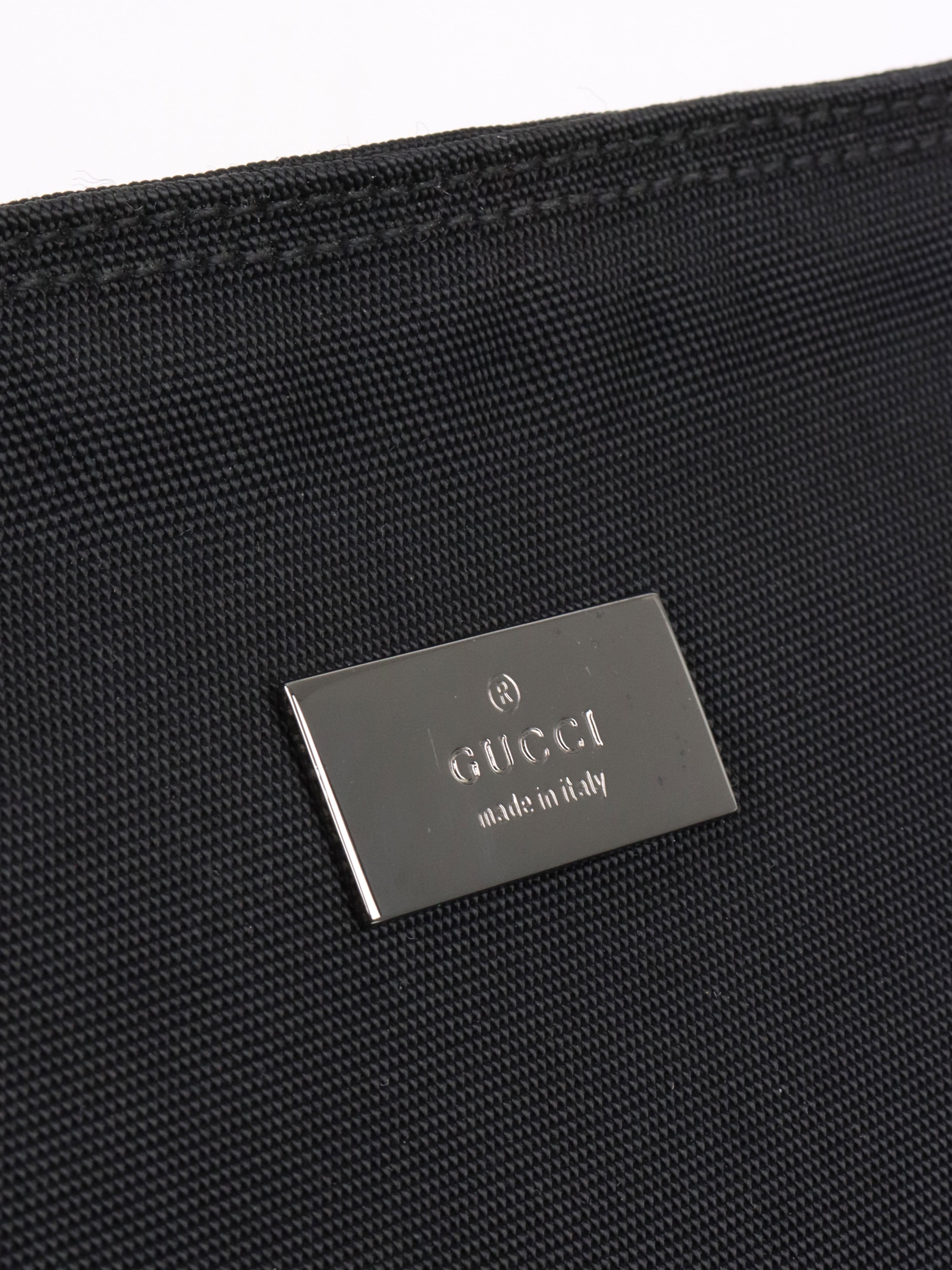 Gucci Black Square Crossbody Bag.