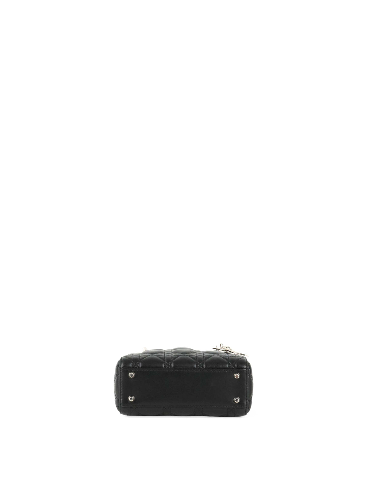 Dior Black Cannage Mini Dior SHW