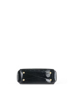 Louis Vuitton Black Monogram Vernis Montaigne MM Satchel Bag