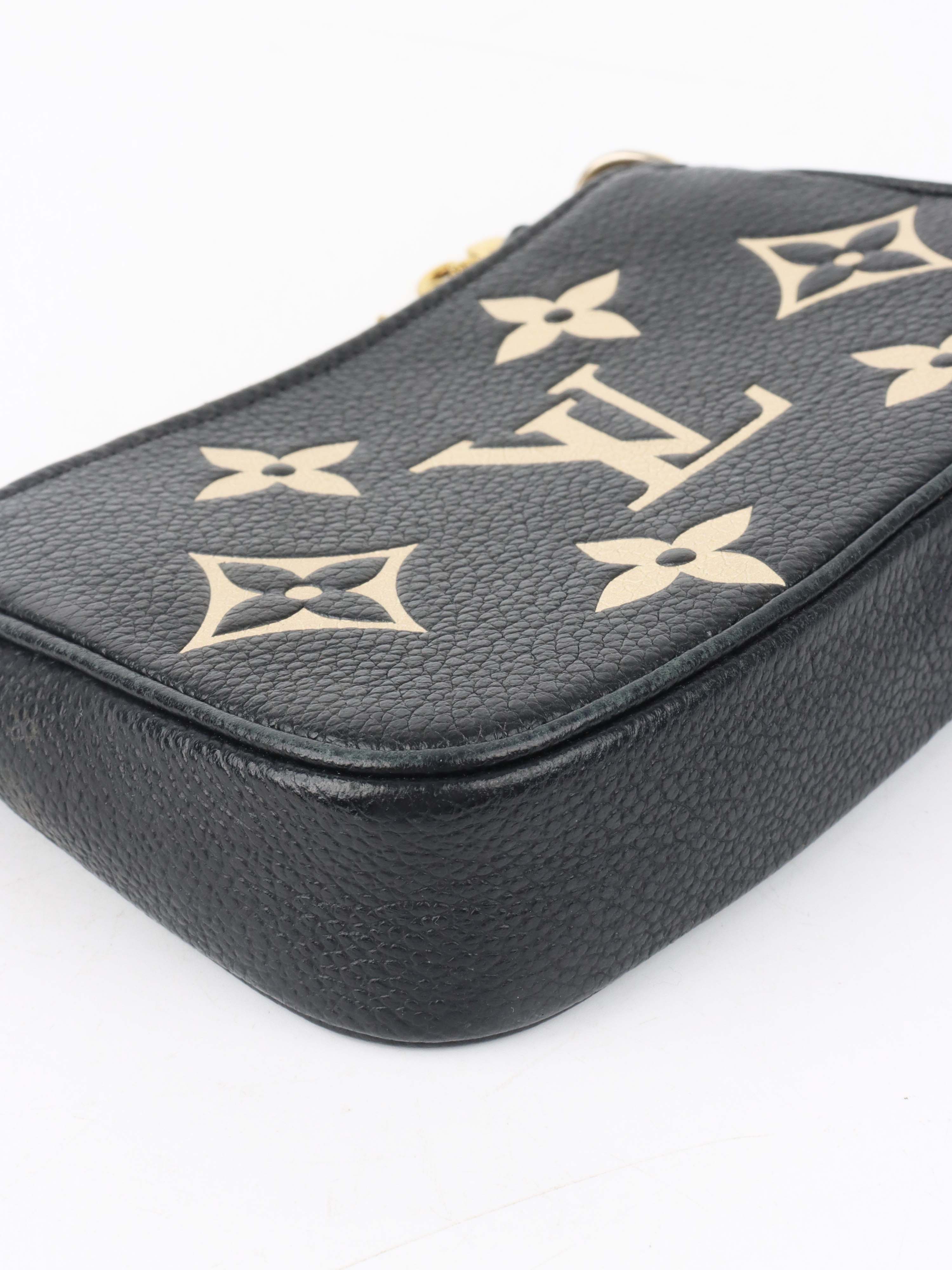 Louis Vuitton Bi-colour Mini Pochette Accessories.