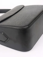 Louis Vuitton Black Bucci Epi Leather Shoulder Bag.