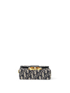 Dior 30 Montaigne Navy Oblique Box Bag