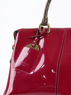 Louis Vuitton Magenta Pink Vernis Miroir Tote