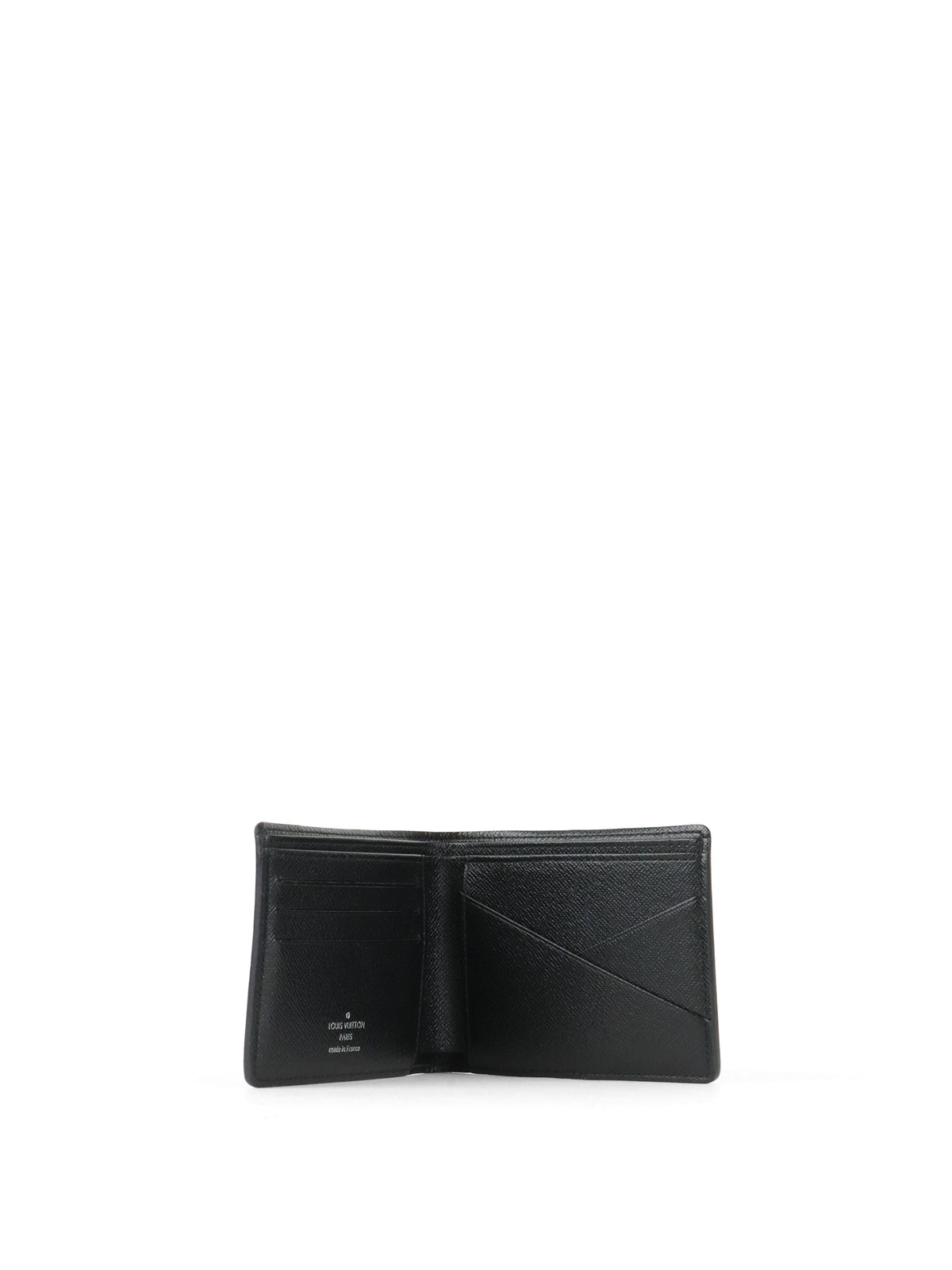 Louis Vuitton Black Damier Ebene Multiple Wallet