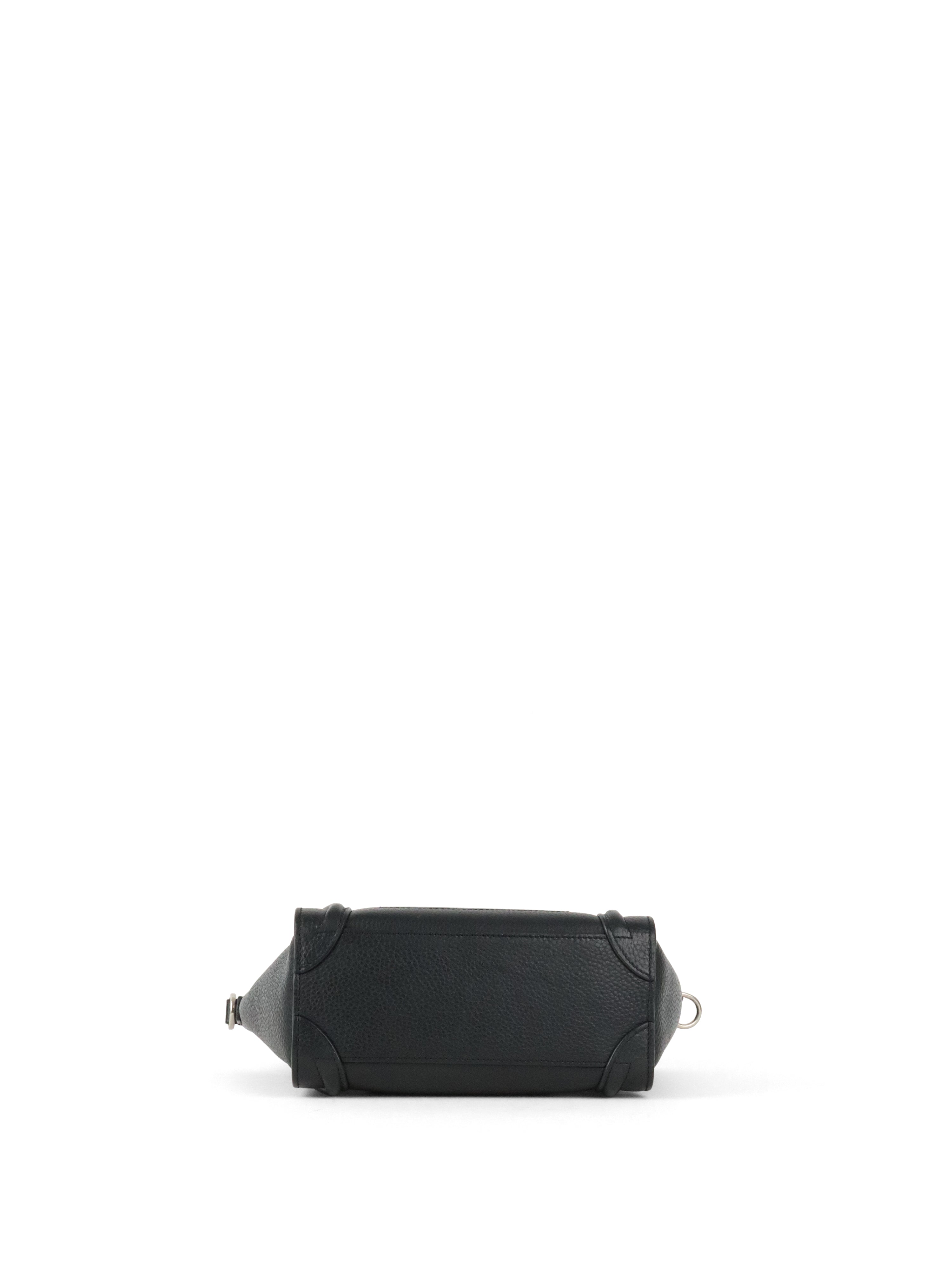 Celine Black Micro Luggage Bag