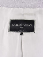 Giorgio Armani Grey Dotted Blazzer.