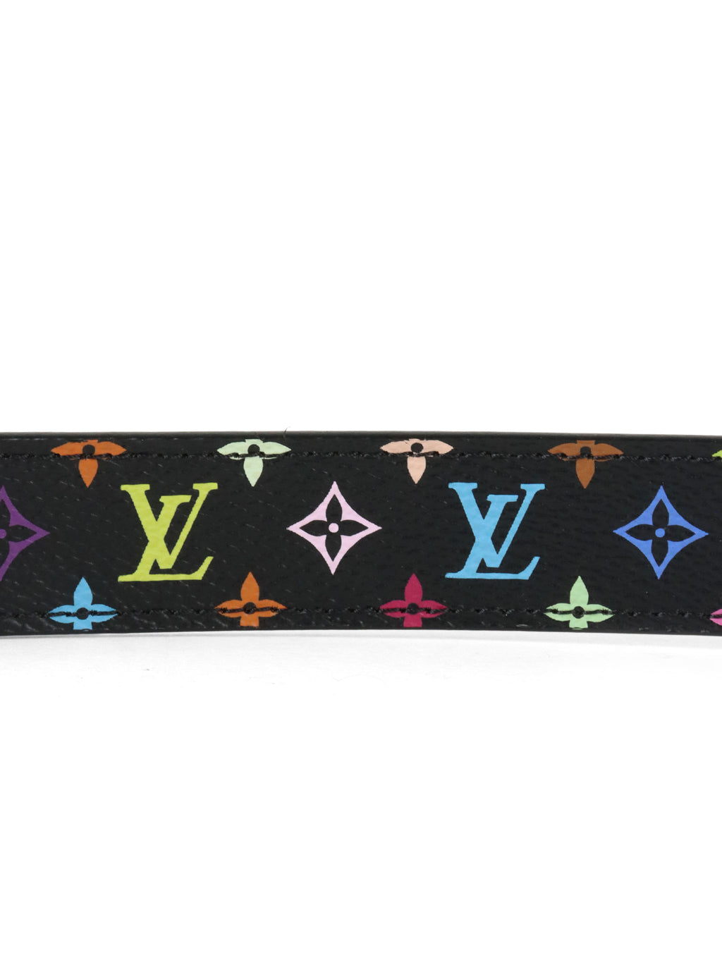 Louis Vuitton x Takashi Murakami Multicolour Belt .