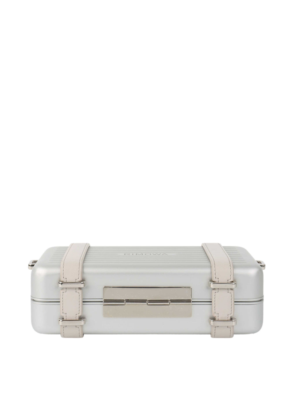 Dior x RIMOWA Silver Personal Clutch Case.