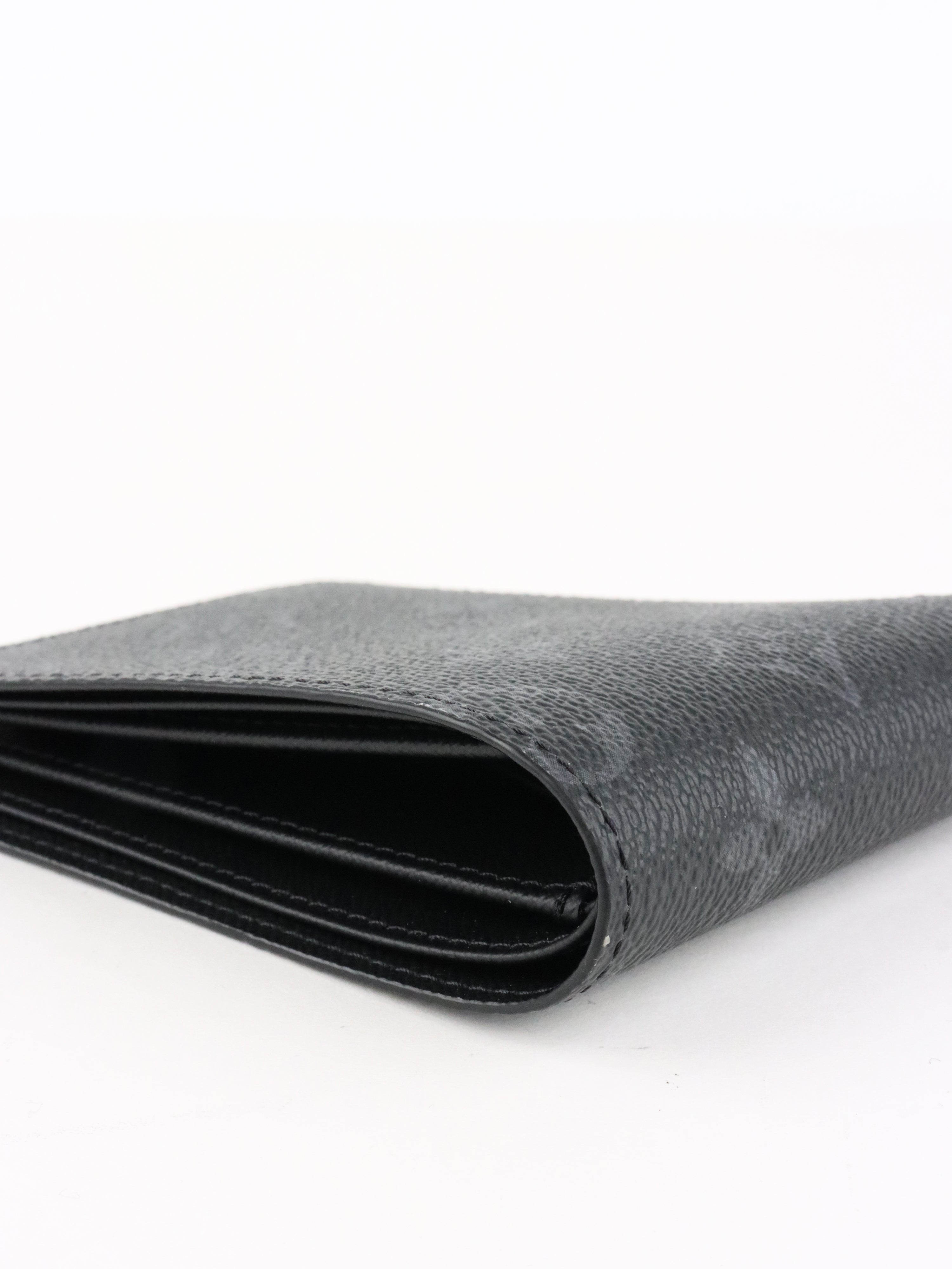 Louis Vuitton Black Monogram Multiple Wallet