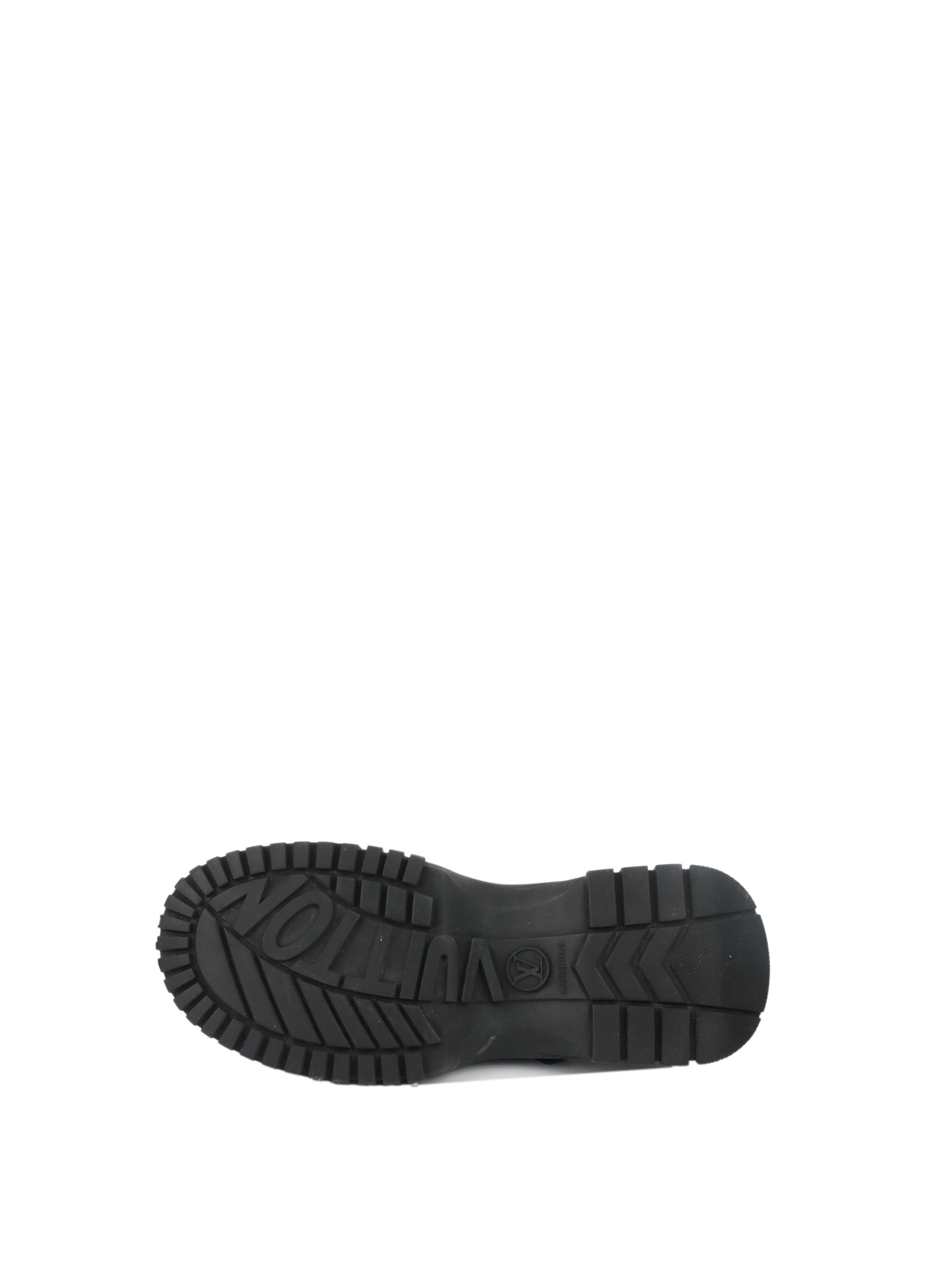 Louis Vuitton Black Ruby Mary Jane Flat.