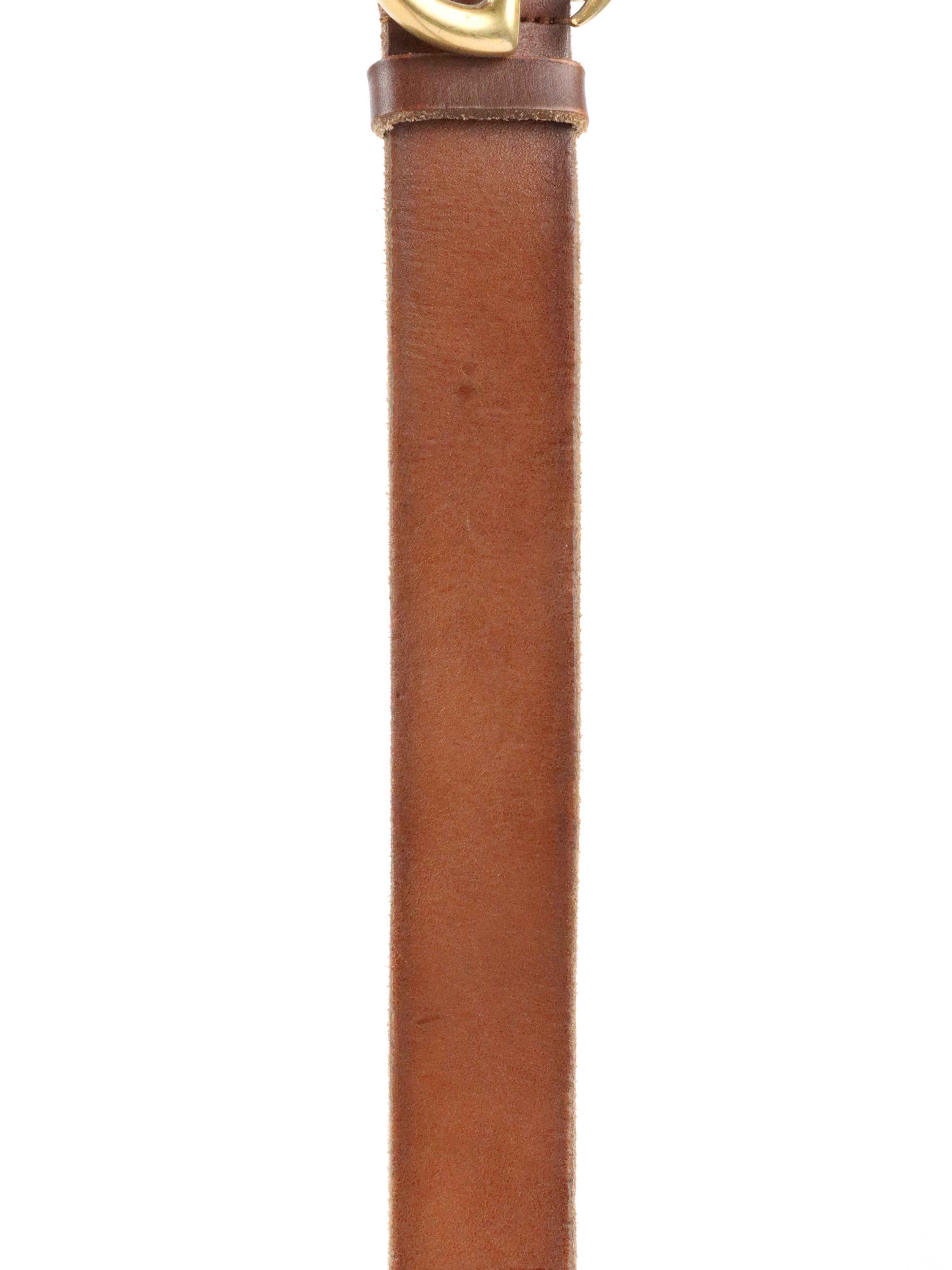 Gucci Brown Faded GG Marmont Wide Belt size 95