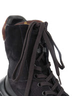 Louis Vuitton Black Mesh and Suede Archlight Ankle Boots.
