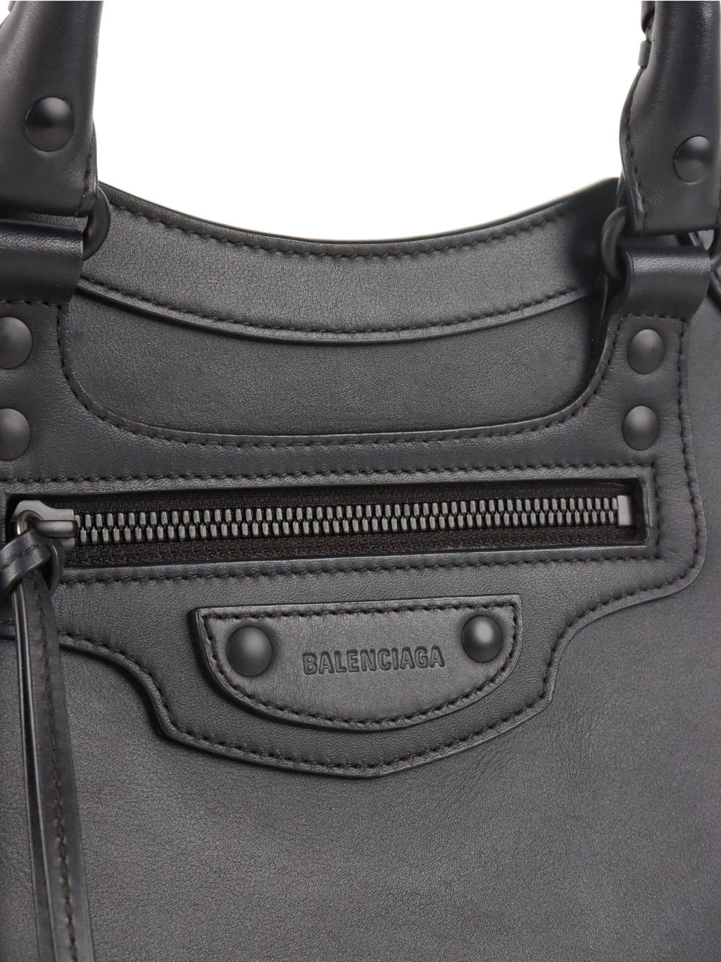 Balenciaga Black Matte Medium Neo Classic Bag