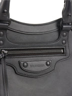 Balenciaga Black Matte Medium Neo Classic Bag