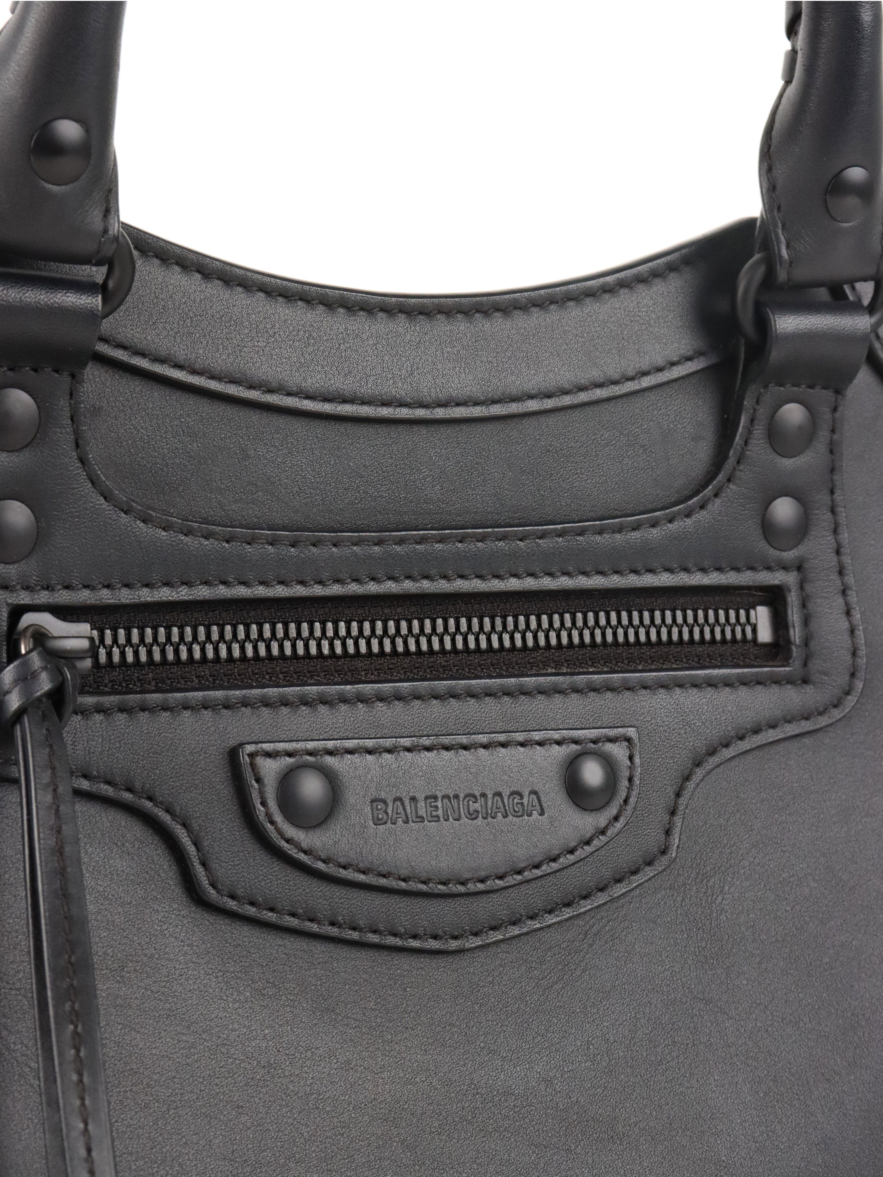Balenciaga Black Matte Medium Neo Classic Bag