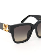 Louis Vuitton Black  LV Link Square Sunglasses