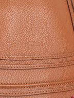Chloe Marcie Medium Fringed Leather Tote Tan