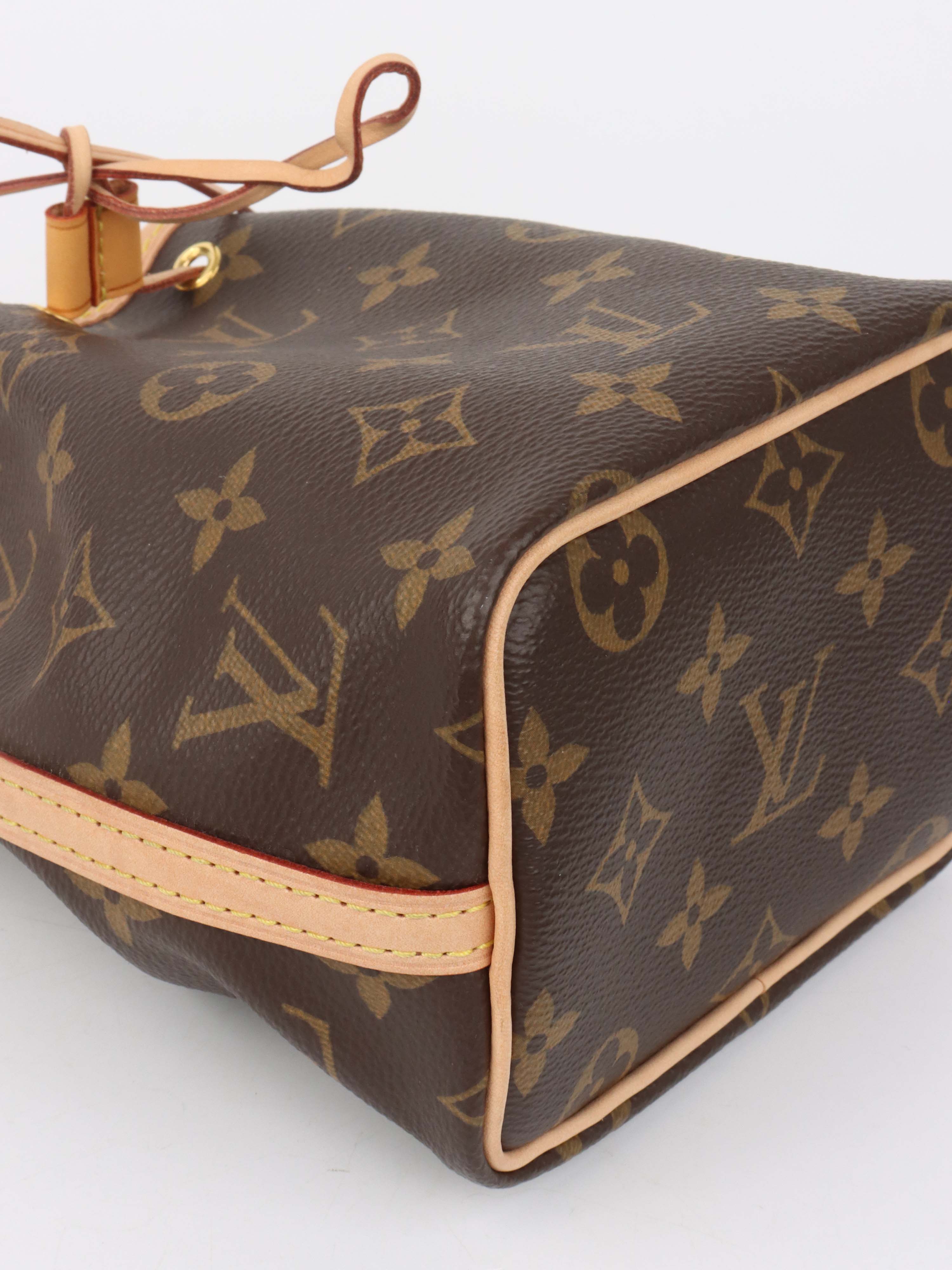 Louis Vuitton Monogram Nano Noe Bag.