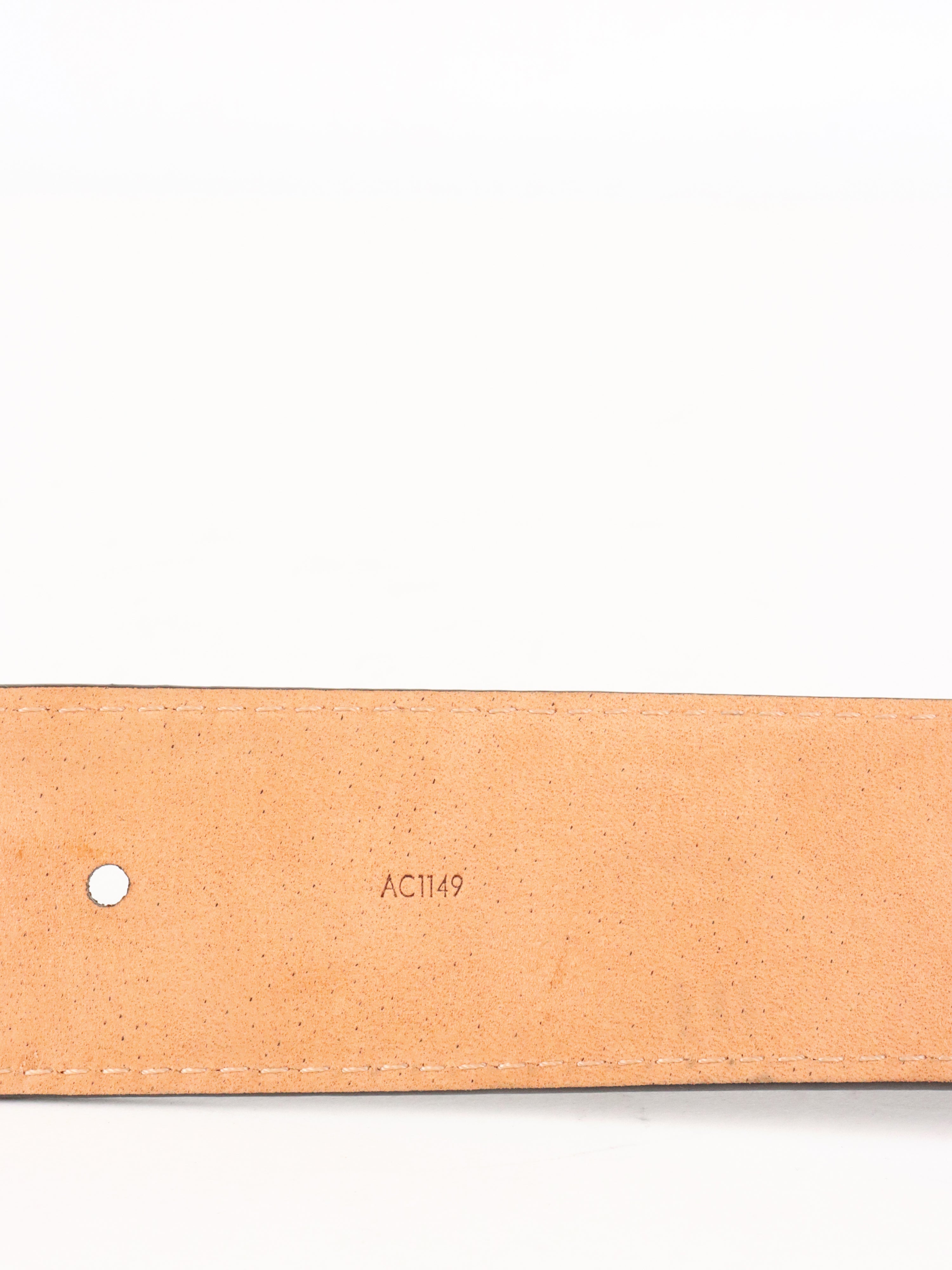 Louis Vuitton LV Initiales 40mm Belt size 100