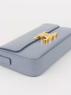 Celine Claude Shoulder Bag in Blue
