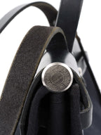 Hermes Vintage Black Herbag Stamp H 2004.