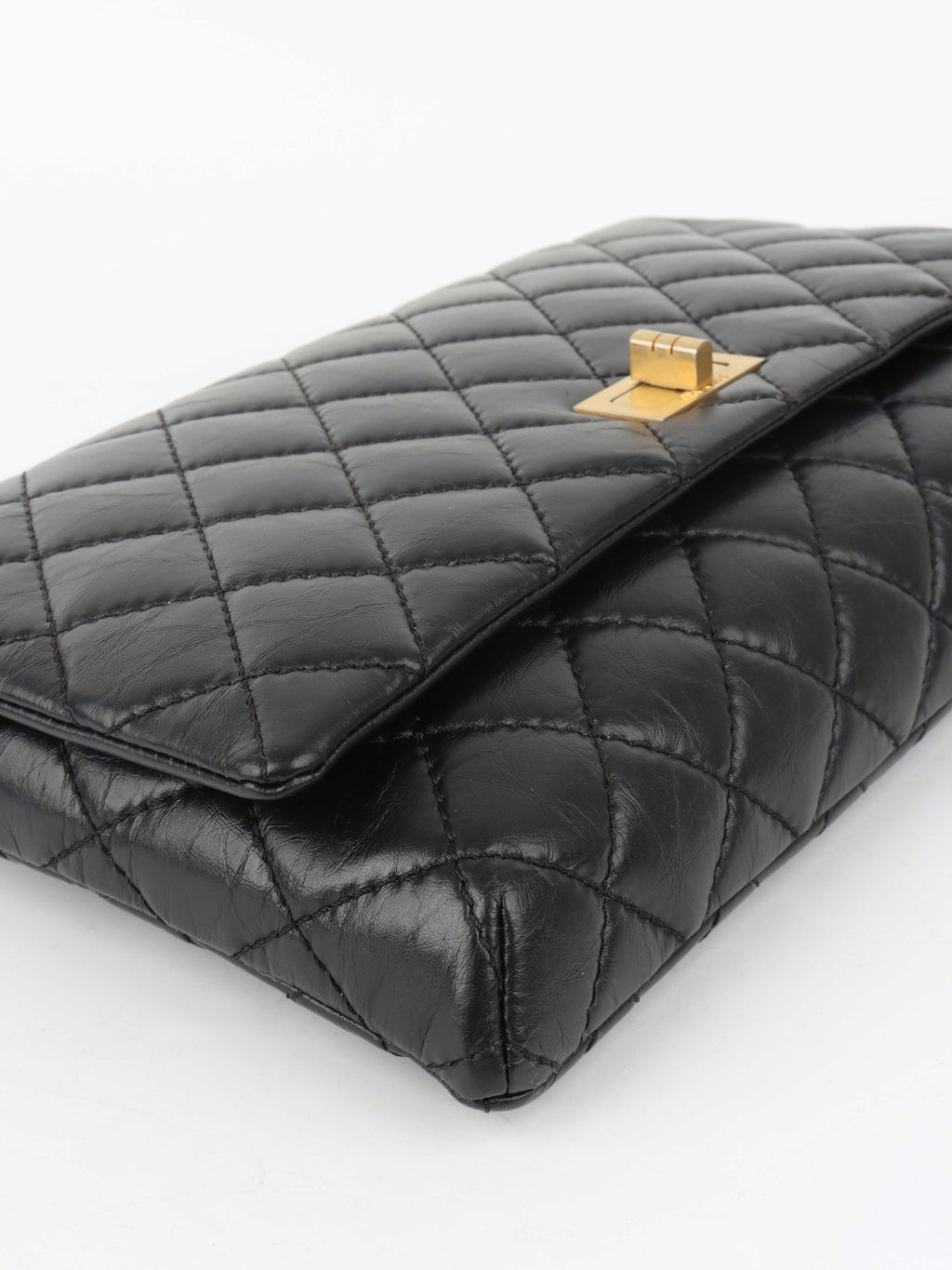 Chanel Black 2.55 Pouch.