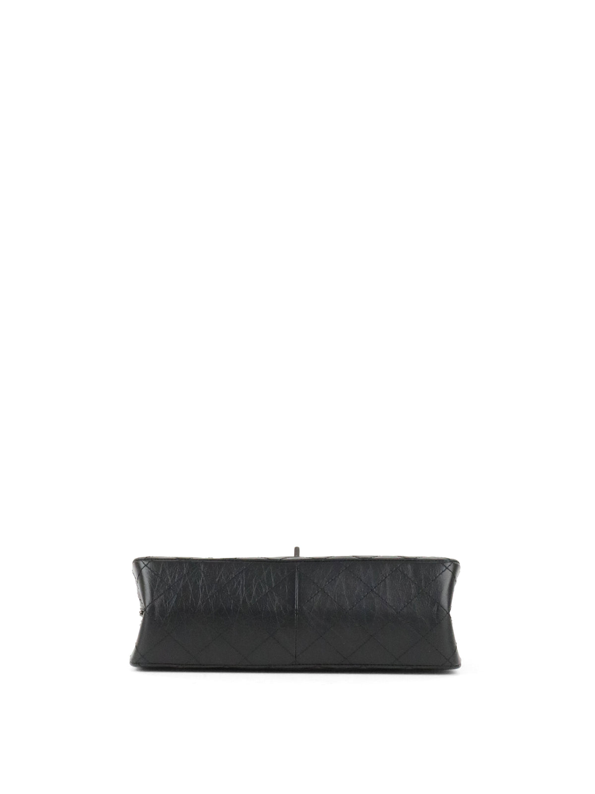 Chanel So Black Medium Classic Flap Reissue 2.55