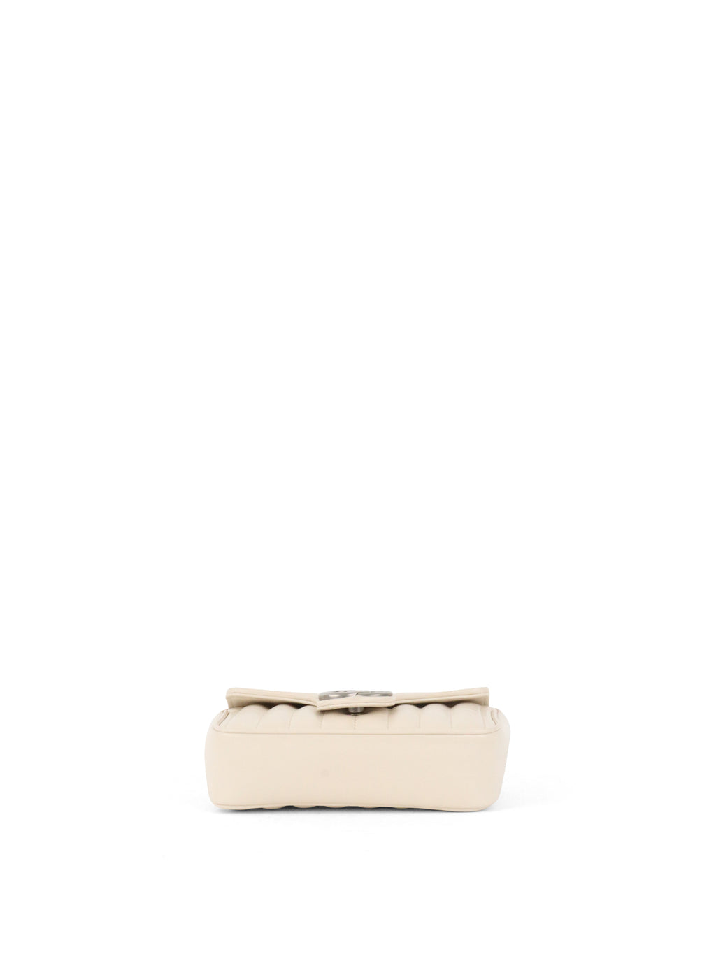 Gucci Super Mini White Chain Bag
