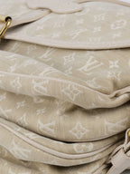 Louis Vuitton Monogram White and Cream Shoulder Bag.