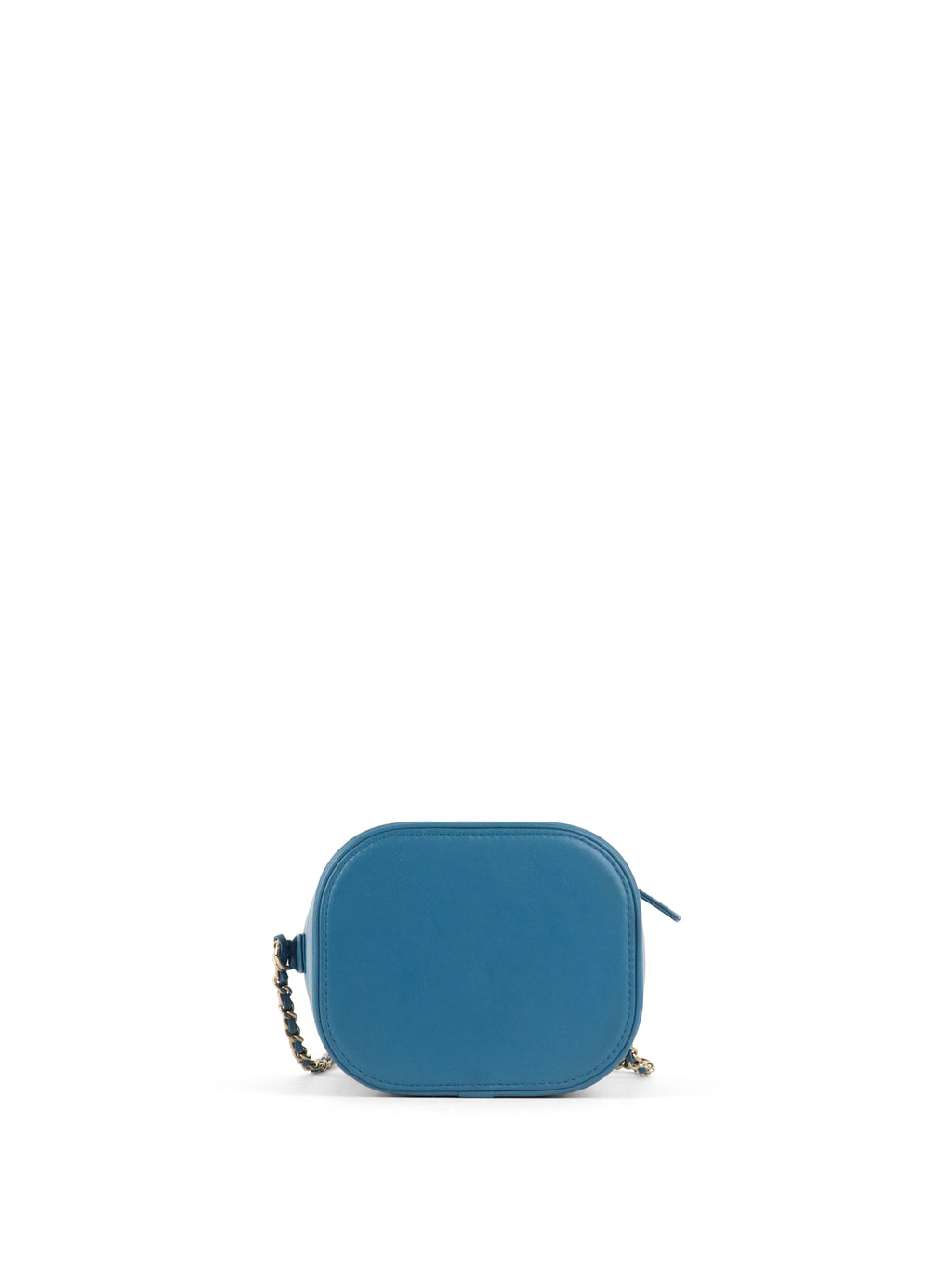 Chanel Blue CC Mania Vanity Case