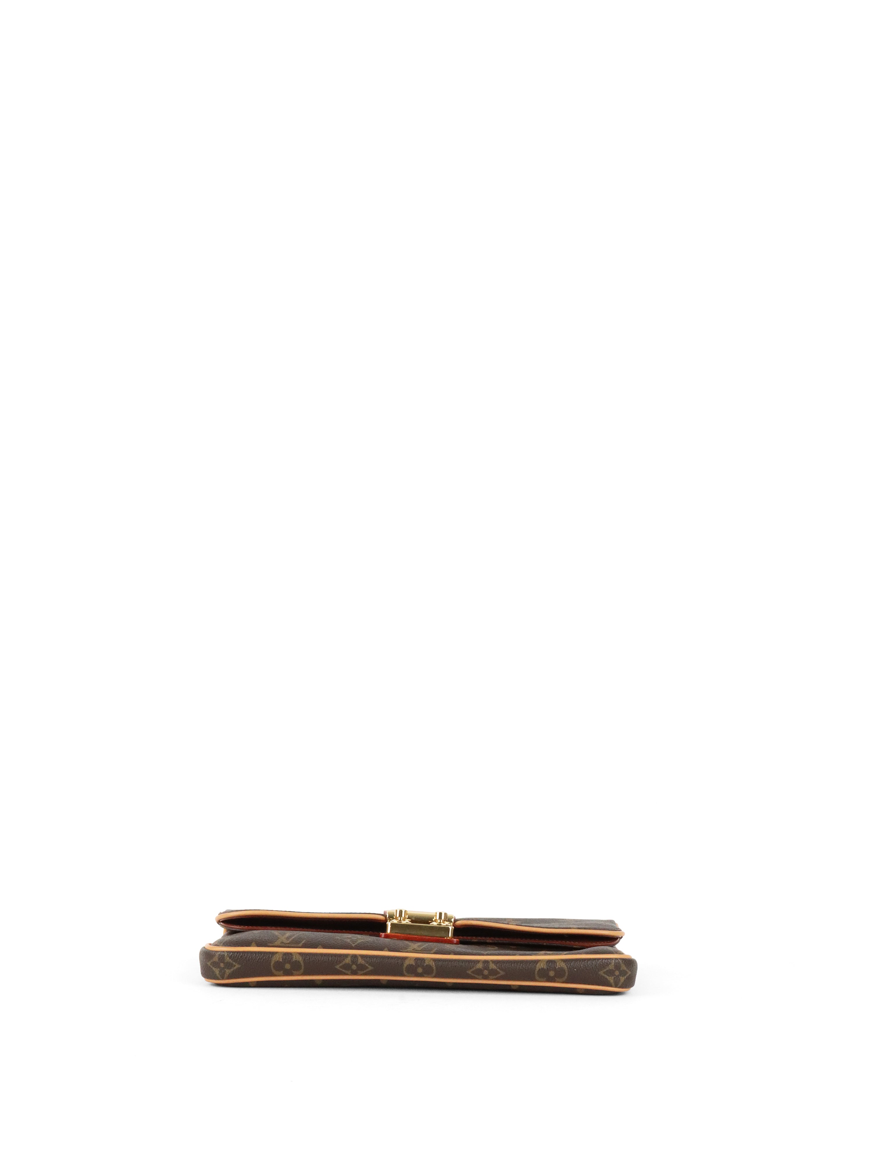 Louis Vuitton Monogram Sofia Coppola Slim Clutch