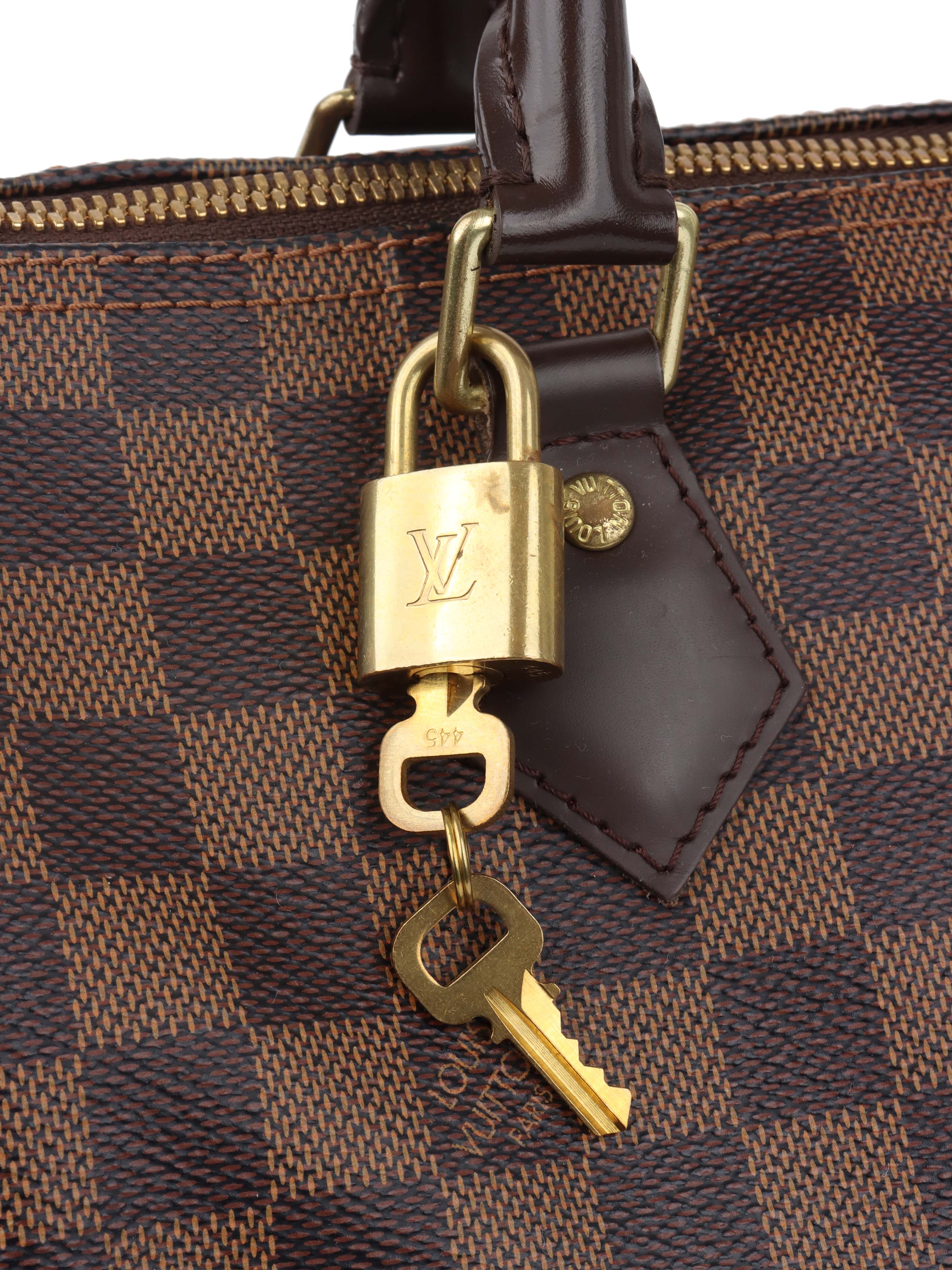 Louis Vuitton Damier Ebene Bandouliere Speedy 30