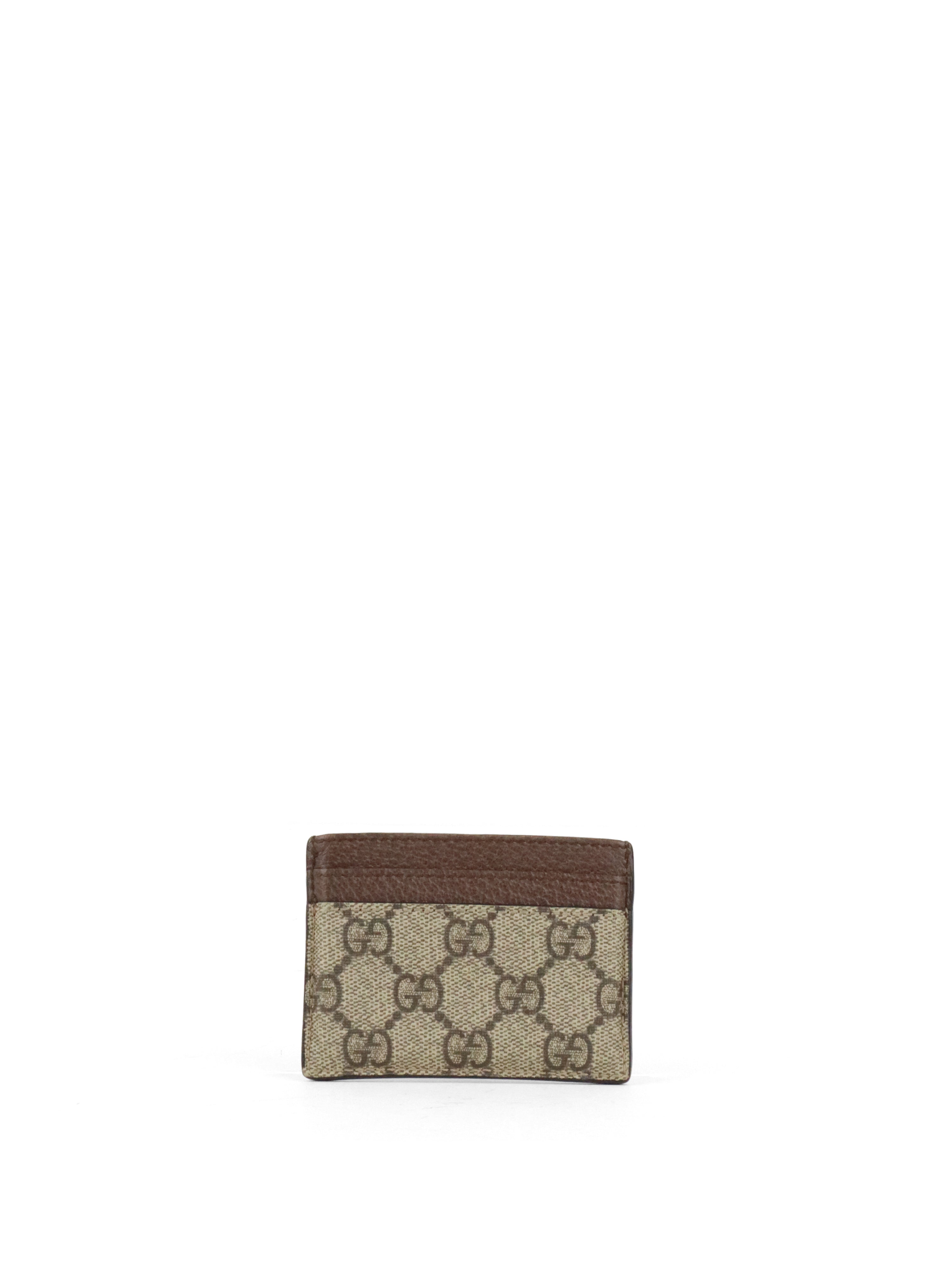 Gucci Ebony Ophidia Card Case