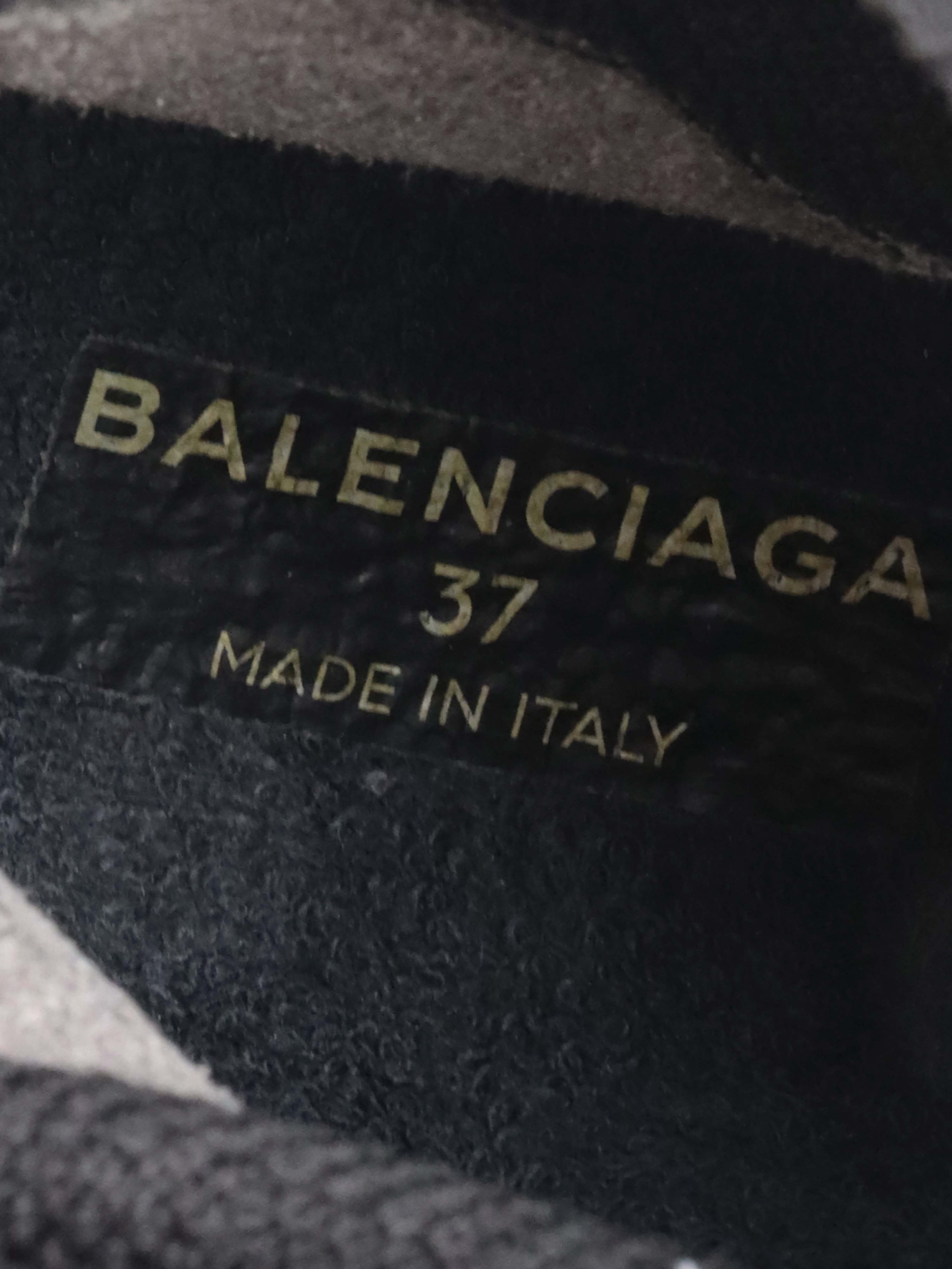 Balenciaga Black Speed Recycled Knit Sneakers.