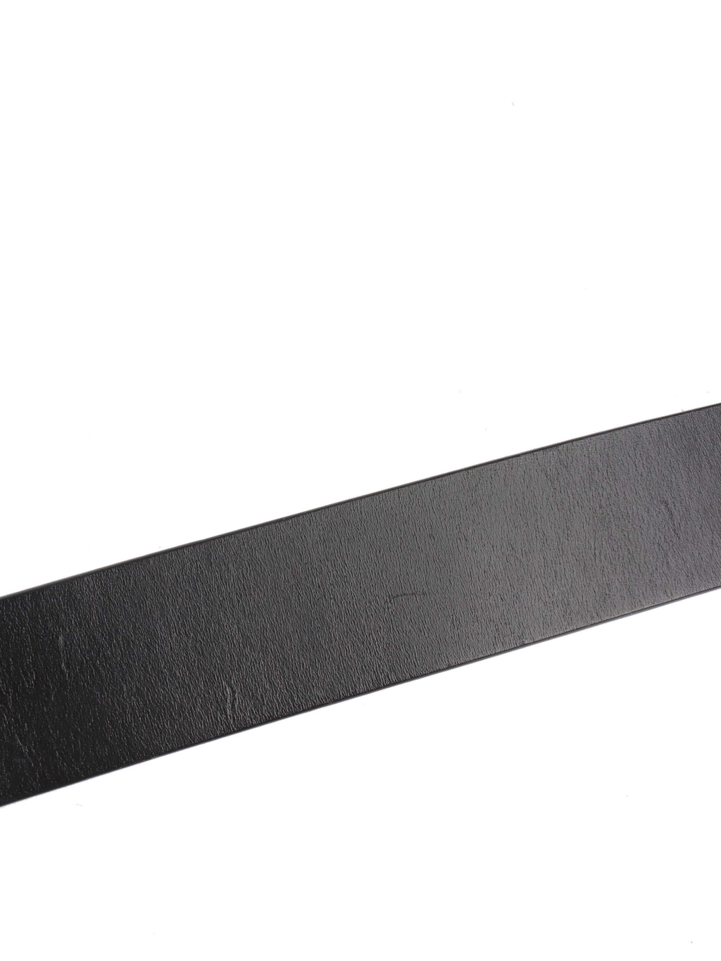 Versace Black Leather Belt.