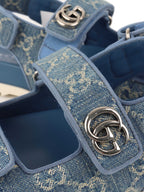 Gucci Denim Sandals 37.5.