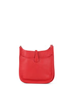 Hermes Taurillon Clemence Q5 Rouge Casaque Evelyne 29 Stamp Square J