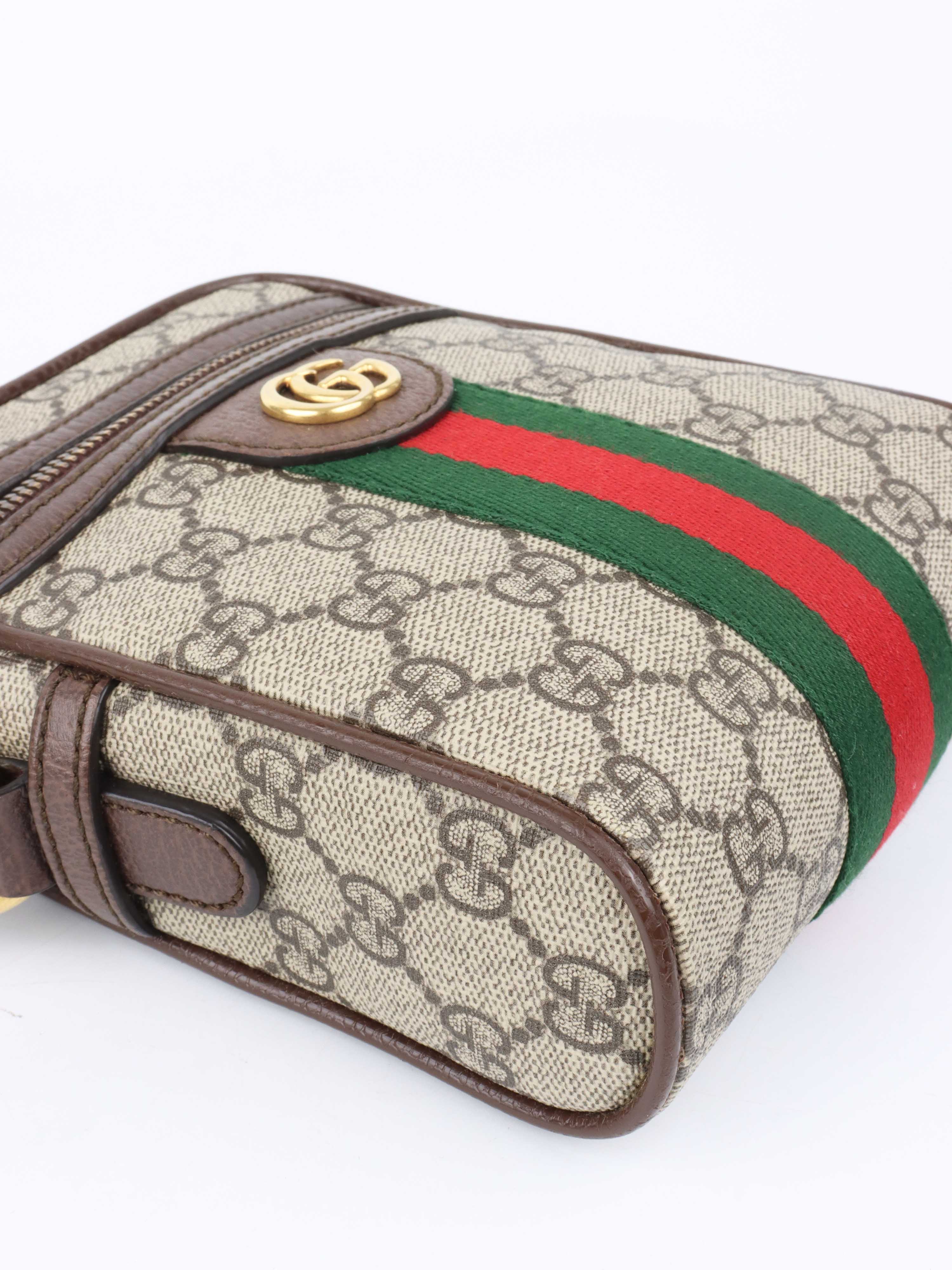 Gucci Mini Ophidia Crossbody Shoulder Bag.