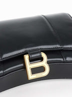 Balenciaga Black Hourglass Wallet On Chain