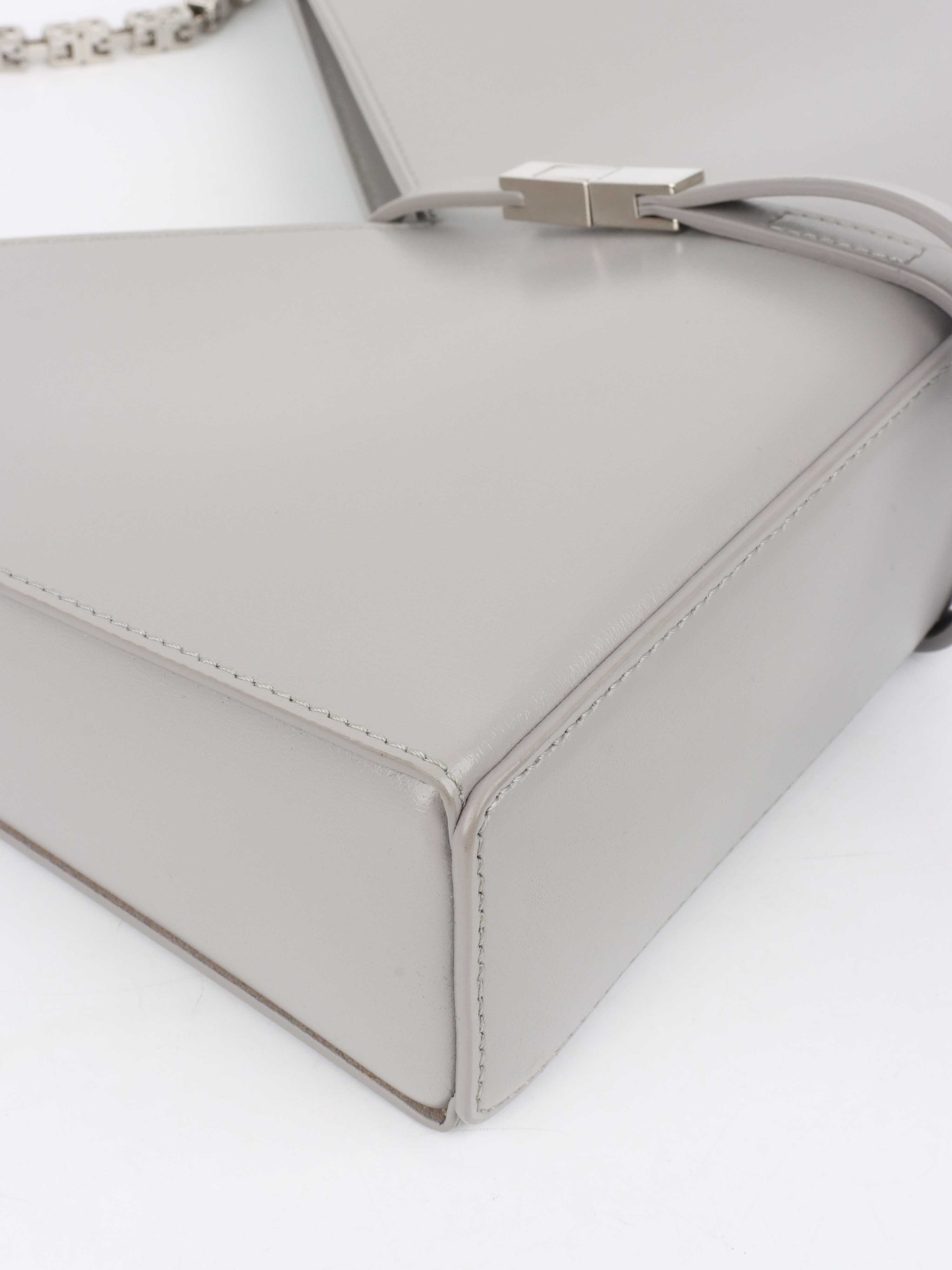 Givenchy Light Grey ‘Cut Out' Shoulder Bag