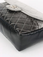 Chanel Melrose Degrade Jumbo Flap Bag SHW
