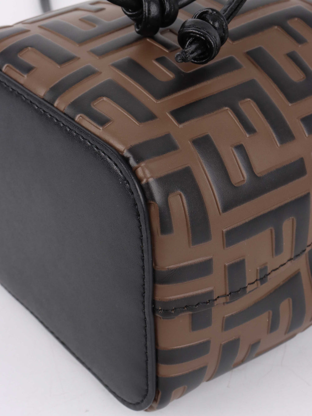 Fendi Mon Tresor Brown Leather Mini-bag.