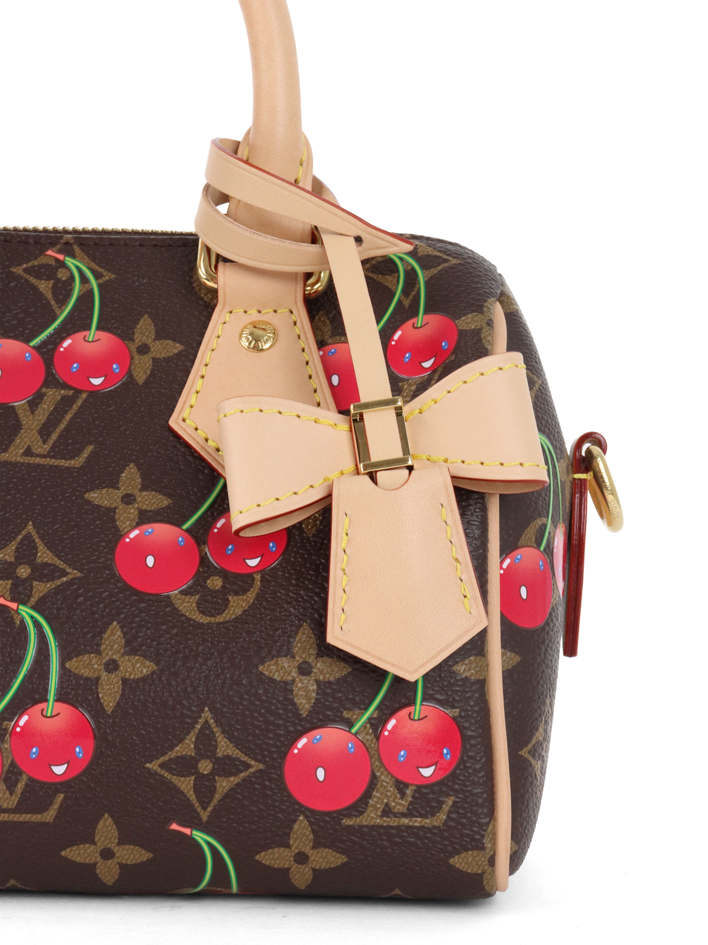Louis Vuitton Takashi Murakami Monogram Cherry Speedy Bandouliere 20