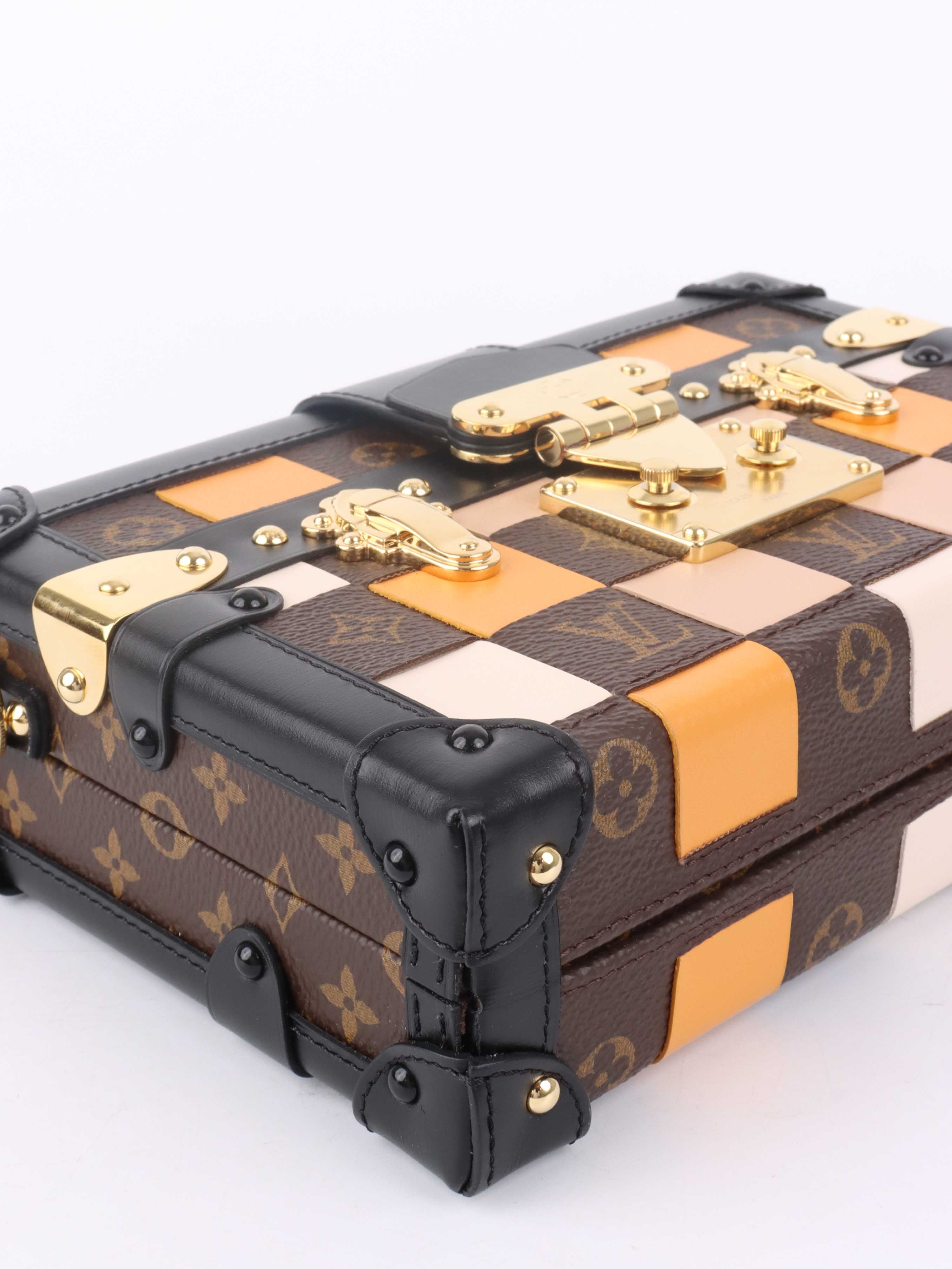 Louis Vuitton Monogram Tressage Petite Malle.