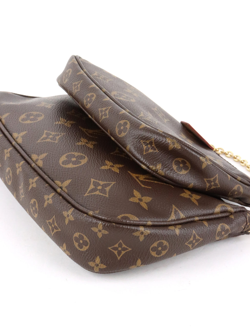 Louis Vuitton Khaki Multi Pochette Monogram Accessoires
